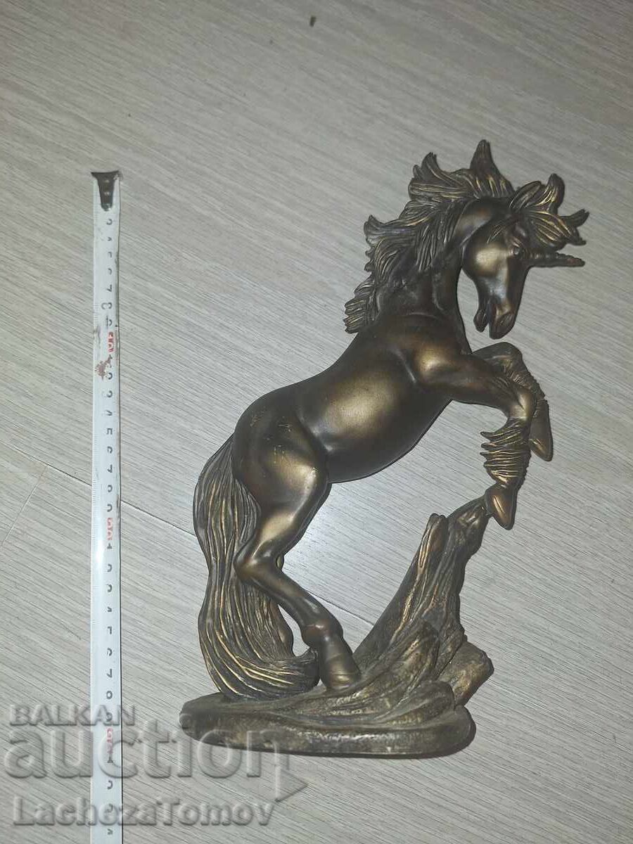 Όμορφη πορσελάνινη φιγούρα Μονόκερου Leonardo Ιταλίας άψογη