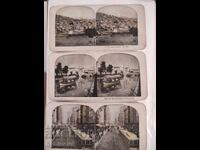 3x Card stereo foto SUA