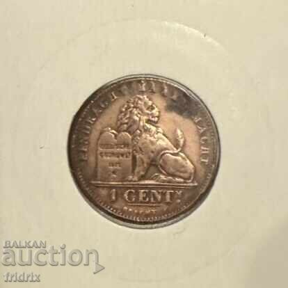 Βέλγιο 1 σεντίμ / Belgium 1 centime 1902