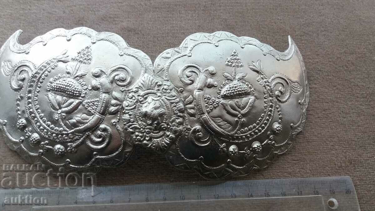 ОТЛИЧНИ ПОСРЕБРЕНИ ВЪЗРОЖДЕНСКИ ПАФТИ - НОВОДЕЛ БРОНЗ с цена 119.99 лв. | € 61.35