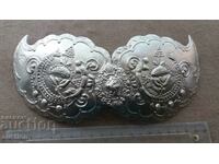 EXCELENTE PLACATĂ ARGENTAT PAFTS RENACERE - BRONZ NOU-NOU