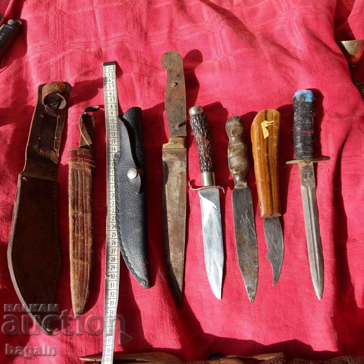 Knives, dagger, dirk, scabbard in a lot - 5 Knives, dagger, dirk, scabbard in a lot - 5