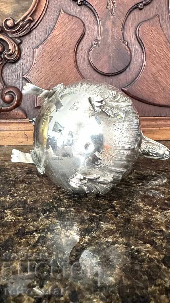 Livrarea Cană de cafea din argint antic, 1888-1892, Paul Canaux Livrarea Cană de cafea din argint antic, 1888-1892, Paul Canaux