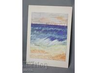 Old Master's drawing watercolor painting landscape