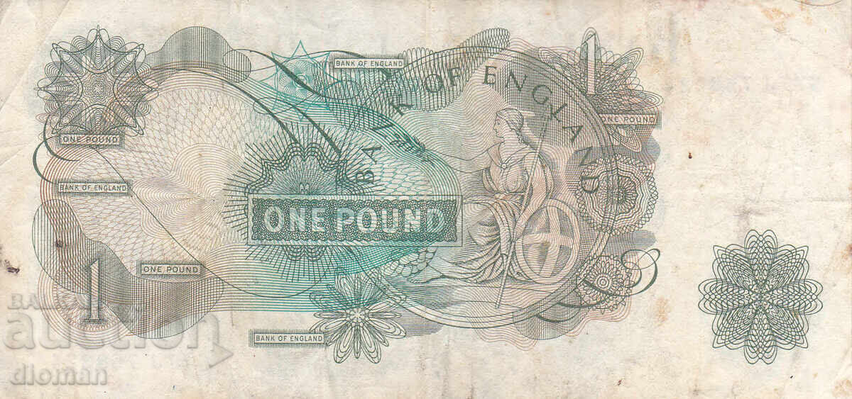 dioman - GREAT BRITAIN / ENGLAND / - 1 POUND with price 4.30 BGN | € 2.20