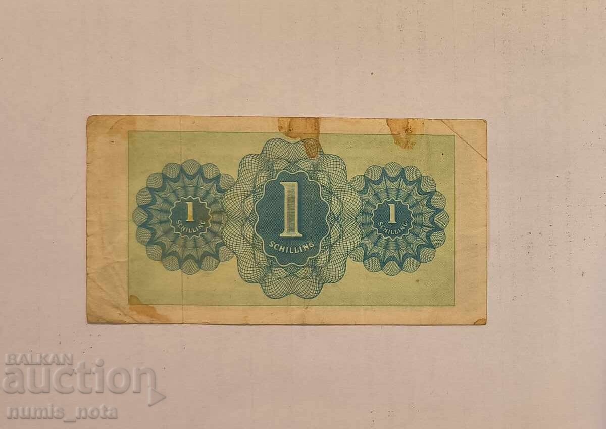 Austria 1 Schilling 1944 with price 10.00 BGN | € 5.11