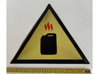 ПРОТИВОПОЖАРНА РЯДКА СОЦ ЕМАЙЛИРАНА ТАБЕЛА