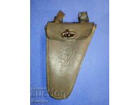 Bucată veche de piele pentru bicicletă