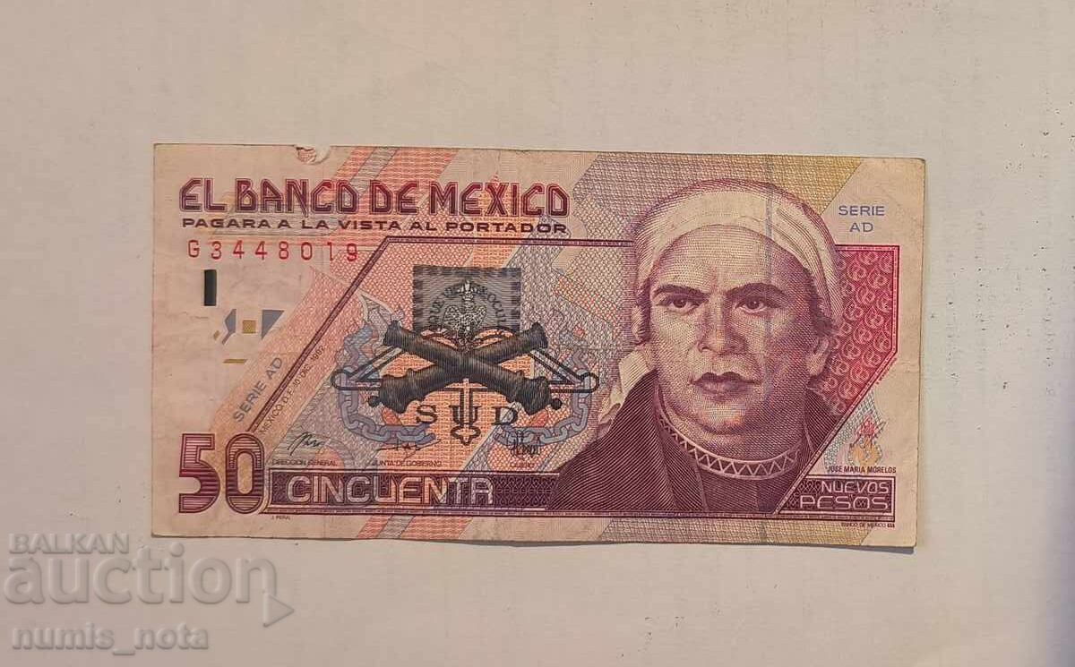 Mexic 50 pesos 1992