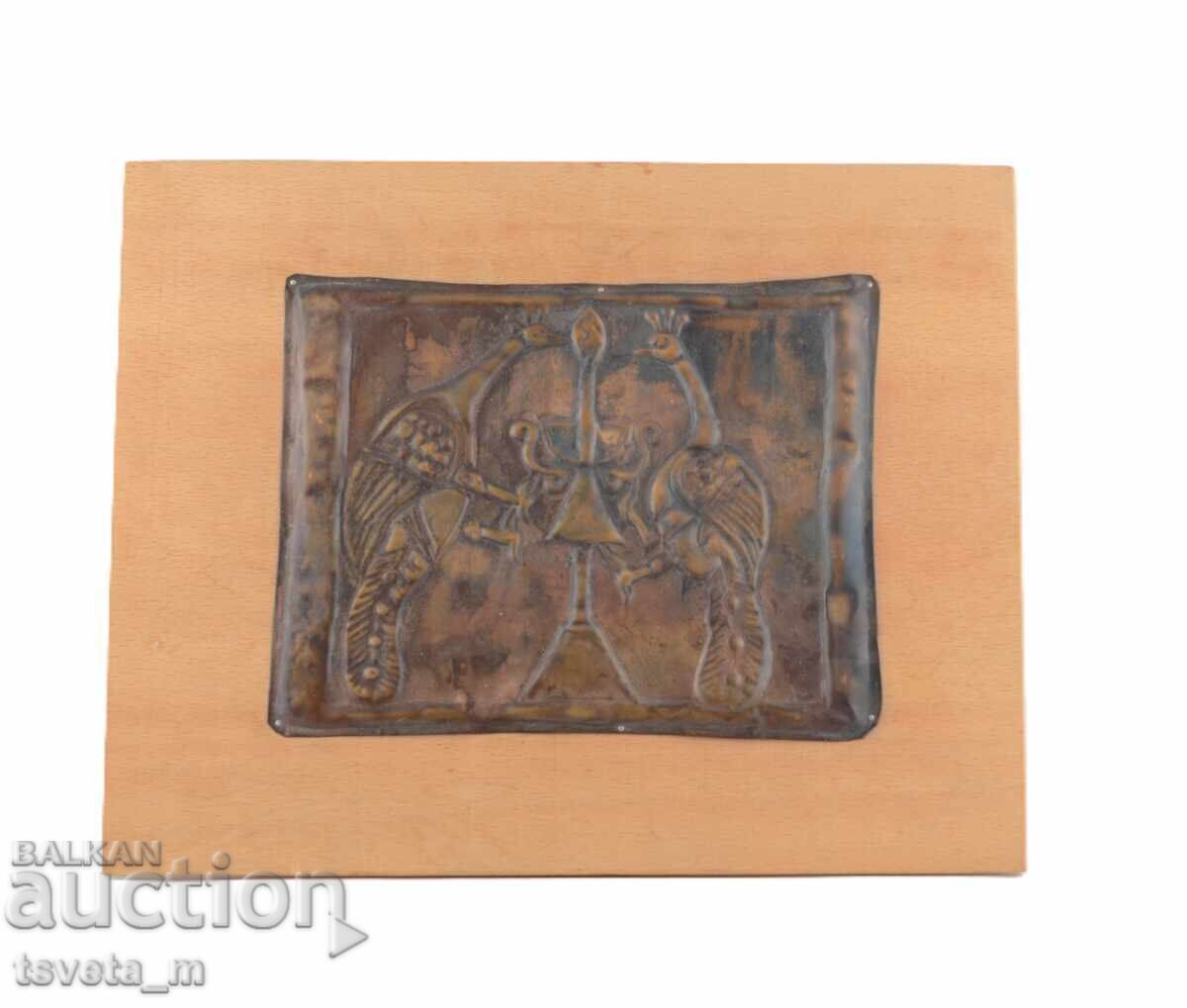 Panou de cupru pictură pentru perete