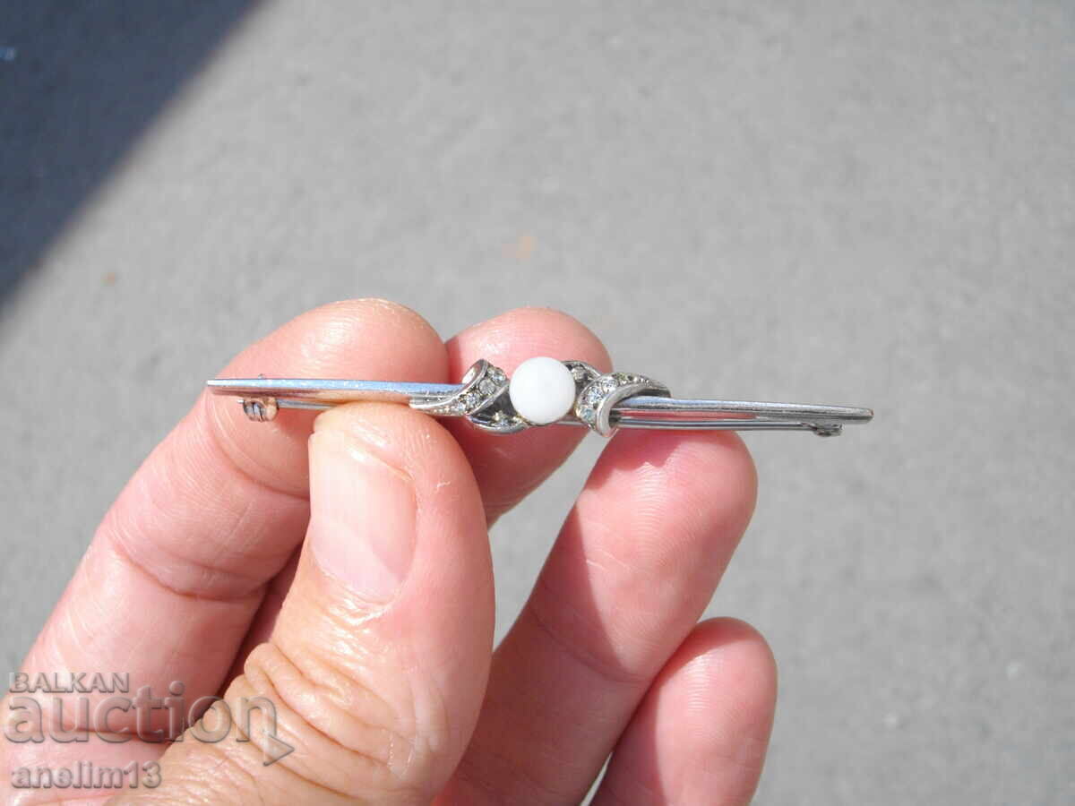 OLD SILVER BROOCH with price € 25.00 | 48.90 BGN OLD SILVER BROOCH with price € 25.00 | 48.90 BGN