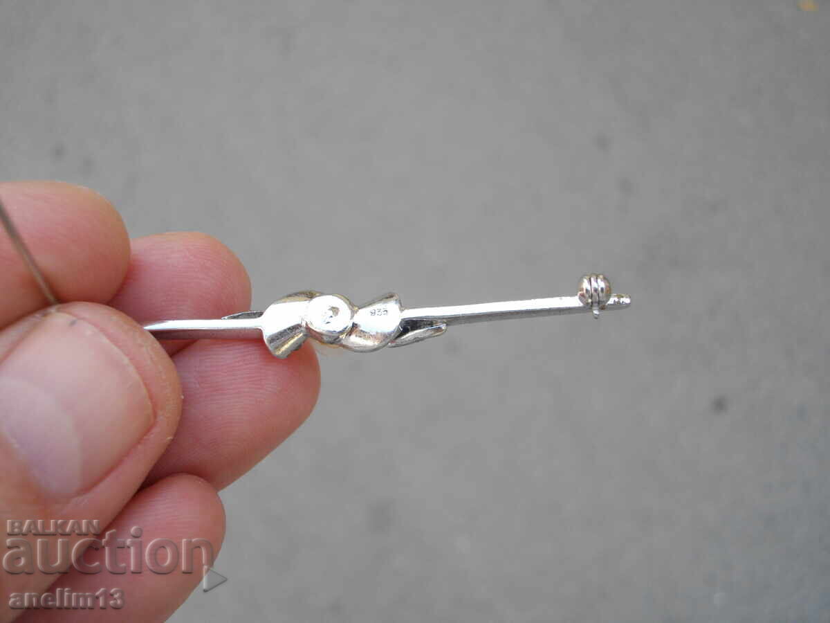 OLD SILVER BROOCH - 7 OLD SILVER BROOCH - 7