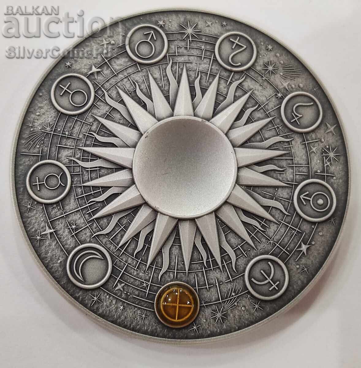 Delivery of Silver 2 oz Earth Solar System 2024 Ghana Delivery of Silver 2 oz Earth Solar System 2024 Ghana