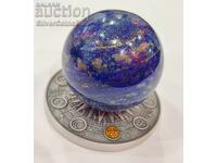 Silver 2 oz Earth Solar System 2024 Ghana