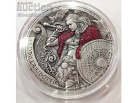 Silver 2 oz Freydis The Path to Valhalla 2024 Cameroon
