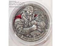 Silver 2 oz Harald's Path to Valhalla 2025 Cameroon