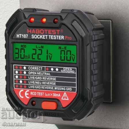 Παράδοση Συσκευή Δοκιμής Πριζών AC Τάσης, Δοκιμή RCD Παράδοση Συσκευή Δοκιμής Πριζών AC Τάσης, Δοκιμή RCD