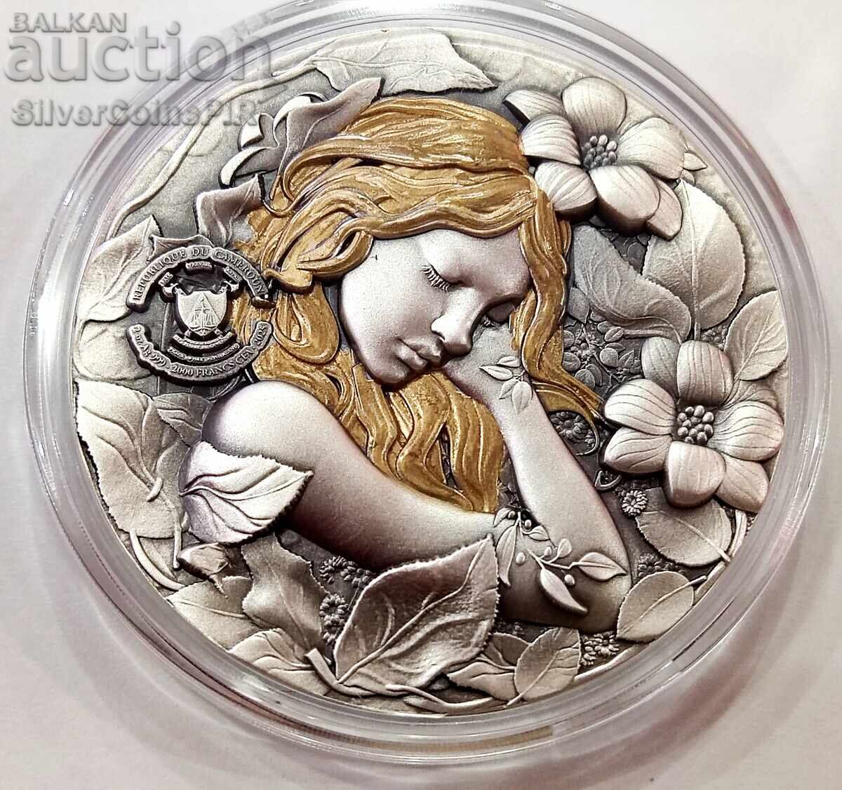 Сребро 2 оz Фея в Магическата Страна 2025 Камерун с цена 600.00 лв. | € 306.78 Сребро 2 оz Фея в Магическата Страна 2025 Камерун с цена 600.00 лв. | € 306.78