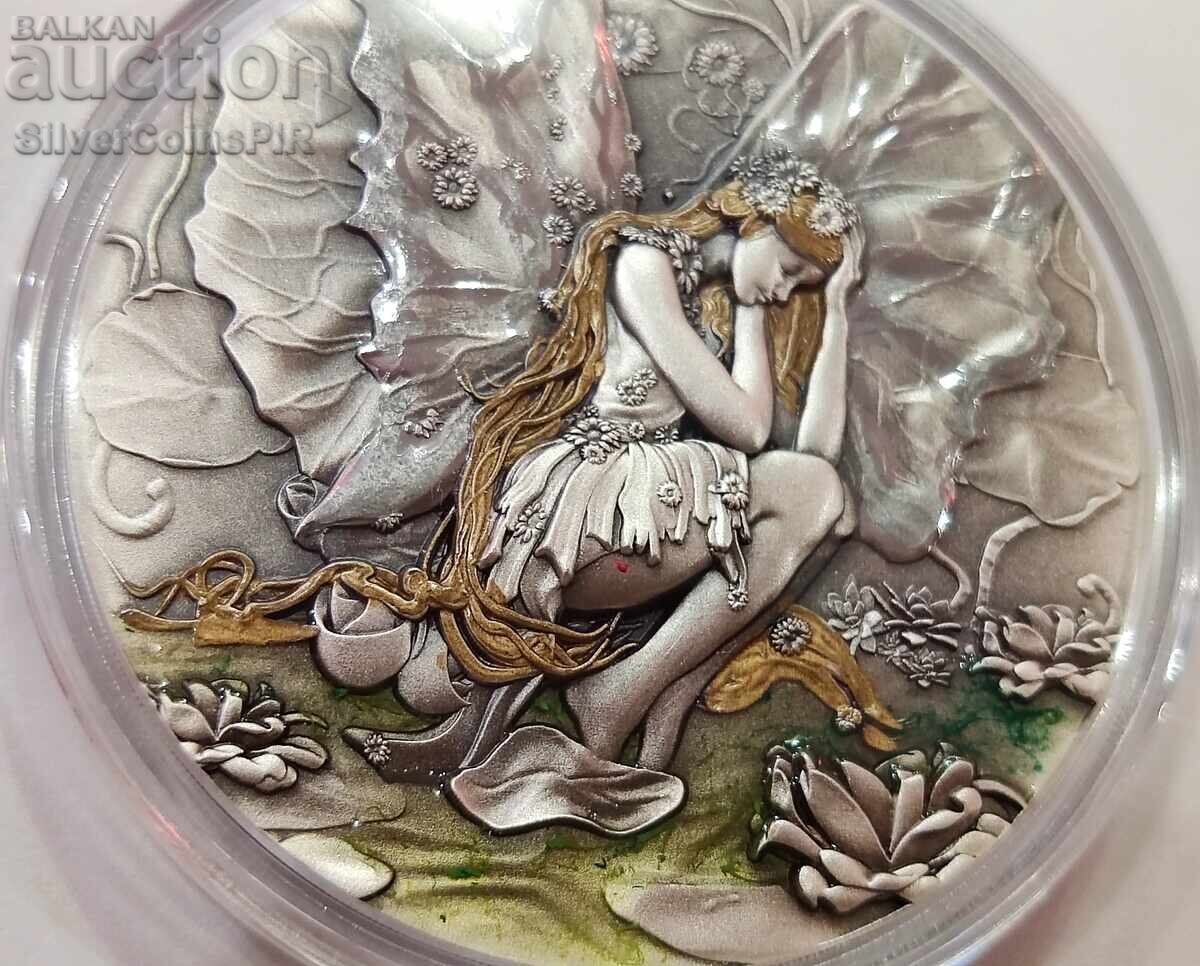 Доставка на Сребро 2 оz Фея в Магическата Страна 2025 Камерун Доставка на Сребро 2 оz Фея в Магическата Страна 2025 Камерун