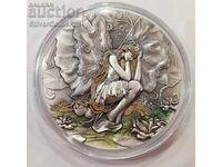 Silver 2 oz Fairy in Wonderland 2025 Cameroon