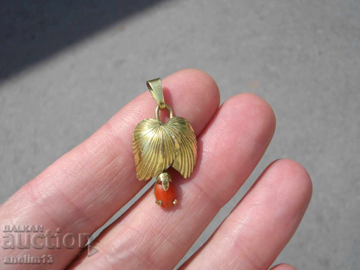 Δημοπρασία ΠΑΛΑΙΟ ΕΠΙΧΡΥΣΩΜΕΝΟ ΜΕΝΤΑΓΙΟΝ ΜΕ ΚΟΡΑΛΙ