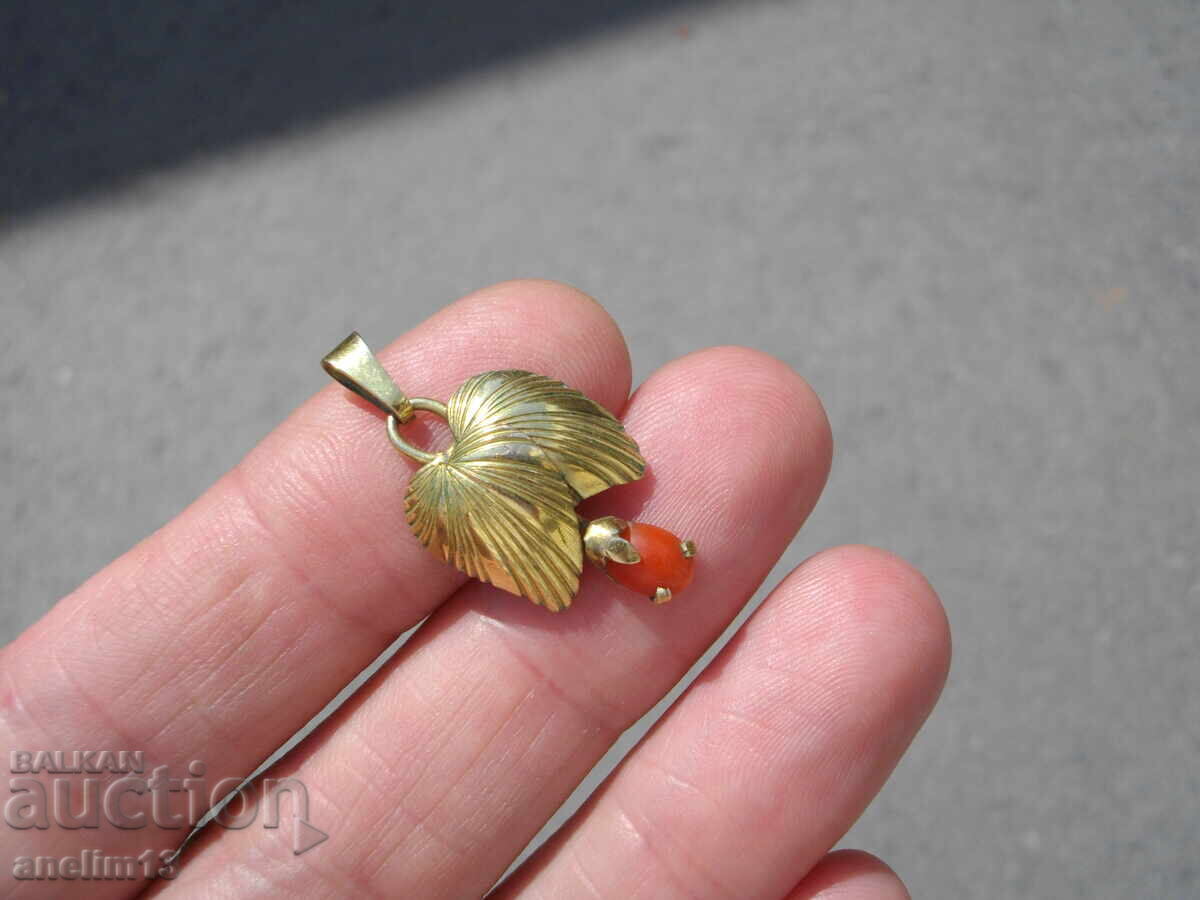 Παράδοση ΠΑΛΑΙΟ ΕΠΙΧΡΥΣΩΜΕΝΟ ΜΕΝΤΑΓΙΟΝ ΜΕ ΚΟΡΑΛΙ