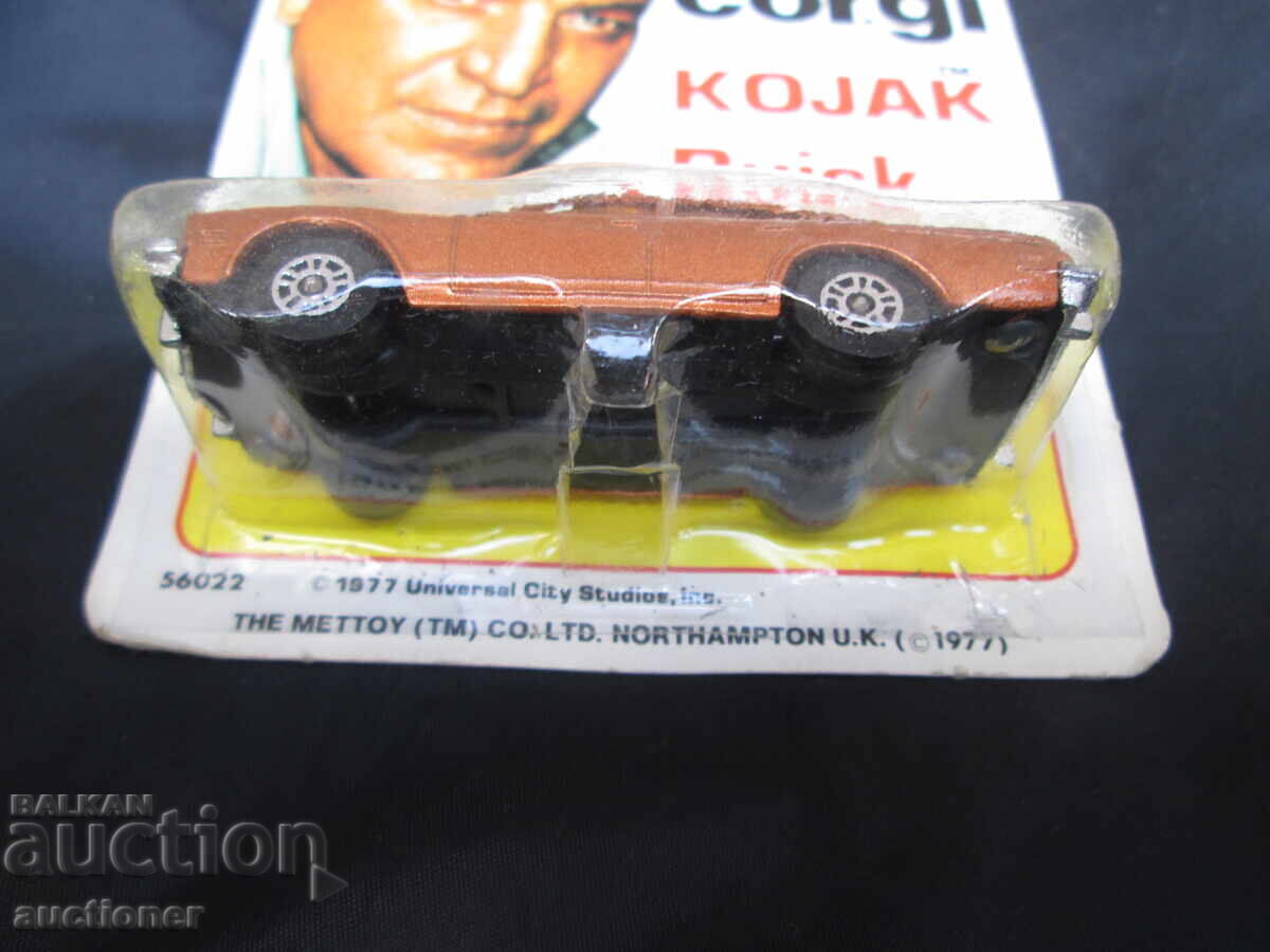 VINTAGE CORGI KOJAK BUICK, SEALED UNOPENED - 1977 - 5