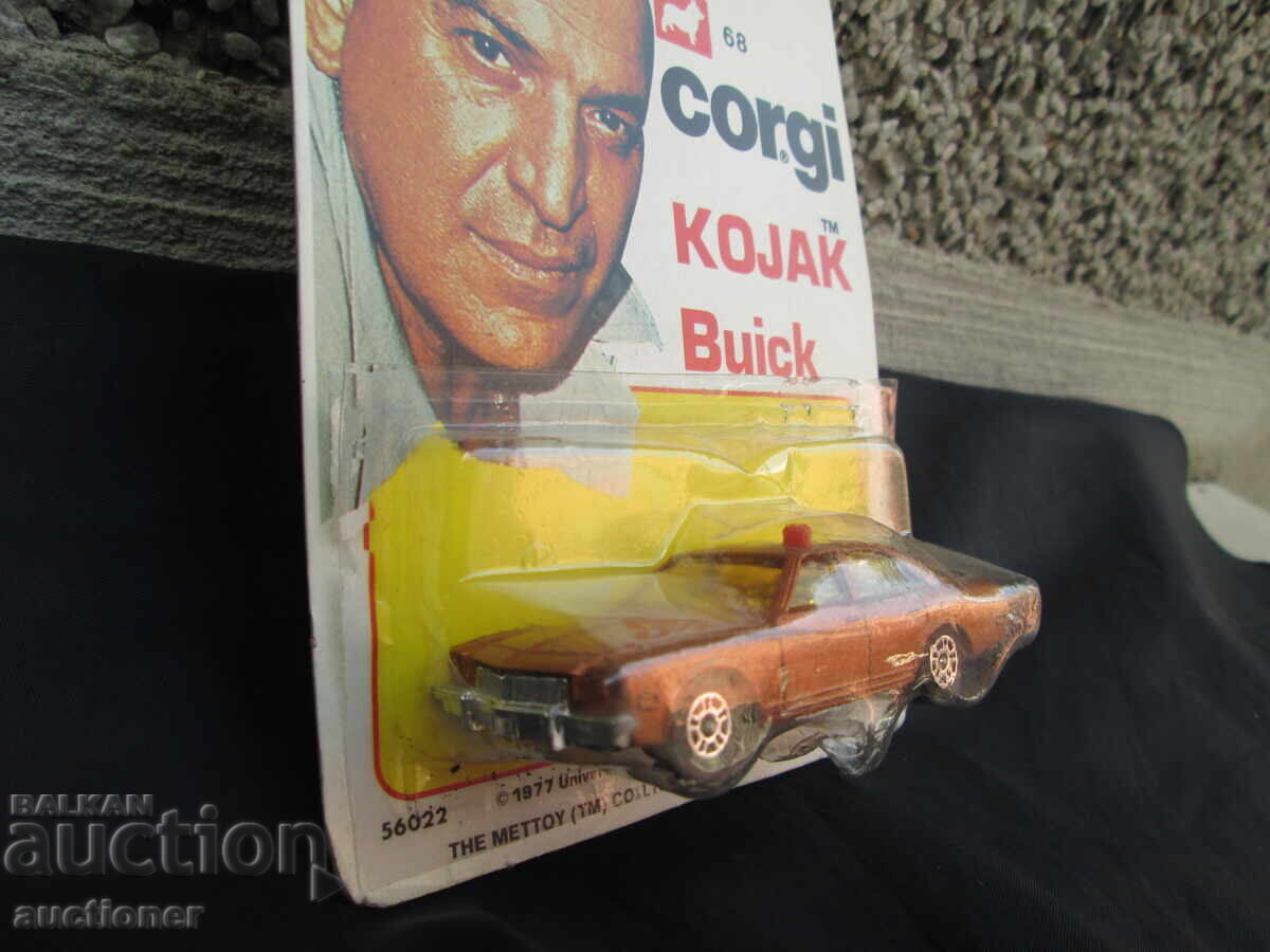 VINTAGE CORGI KOJAK BUICK, SEALED UNOPENED - 1977 - 7