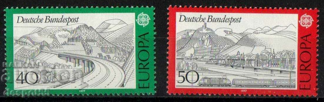 1977. GFR. Europe - Landscapes. 1977. GFR. Europe - Landscapes.