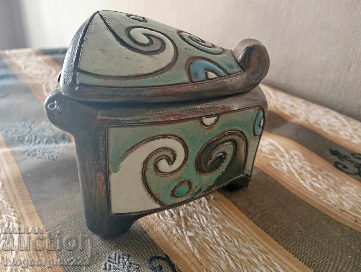 Κεραμικό κουτί για κοσμήματα - 6