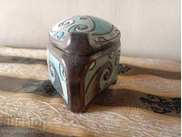 Cutie ceramică pentru bijuterii