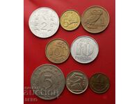 Смесен лот от 8 монети