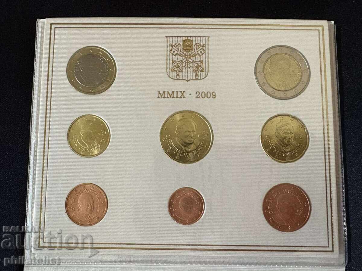 Δημοπρασία Βατικανό 2009 - πλήρες σετ από 1 λεπτό έως 2 ευρώ BU Δημοπρασία Βατικανό 2009 - πλήρες σετ από 1 λεπτό έως 2 ευρώ BU