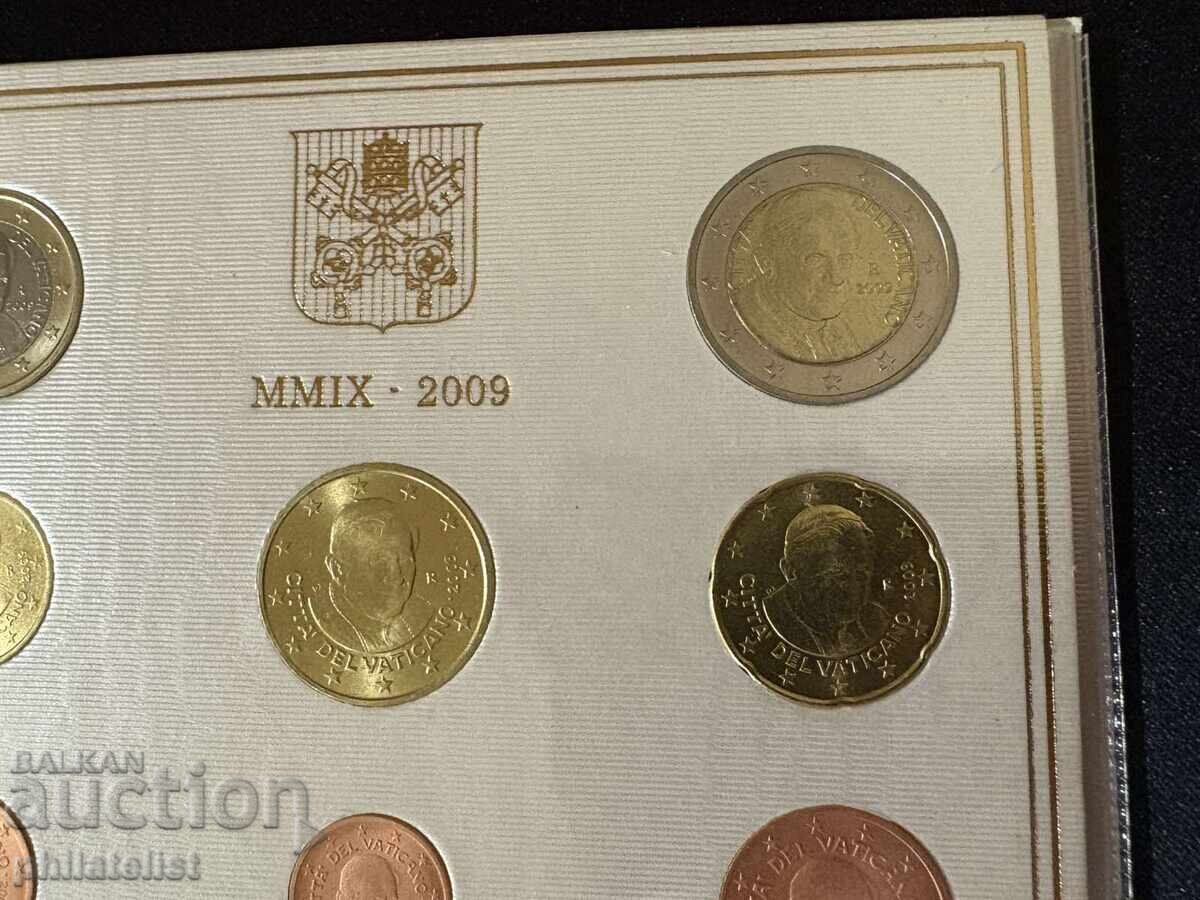 Παράδοση Βατικανό 2009 - πλήρες σετ από 1 λεπτό έως 2 ευρώ BU Παράδοση Βατικανό 2009 - πλήρες σετ από 1 λεπτό έως 2 ευρώ BU