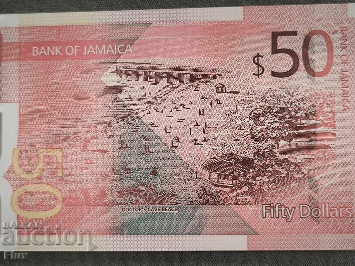 Auction Banknote - Jamaica - 50 Dollars UNC (Jubilee) | 2022 Auction Banknote - Jamaica - 50 Dollars UNC (Jubilee) | 2022