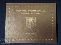 Vatican 2011 - Complete set from 1 cent to 2 euro BU