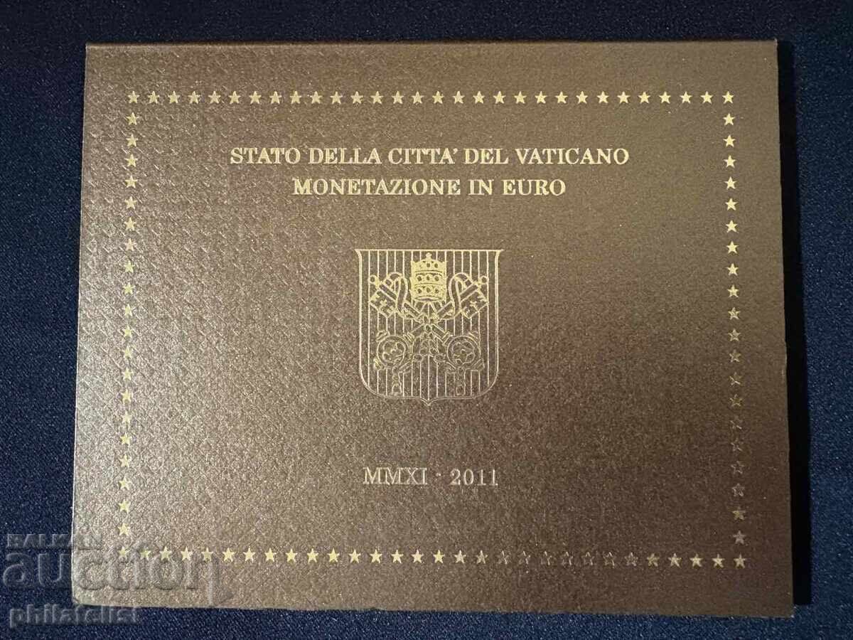 Vatican 2011 - set complet de la 1 cent la 2 euro BU cu preț 130.00 BGN | € 66.47