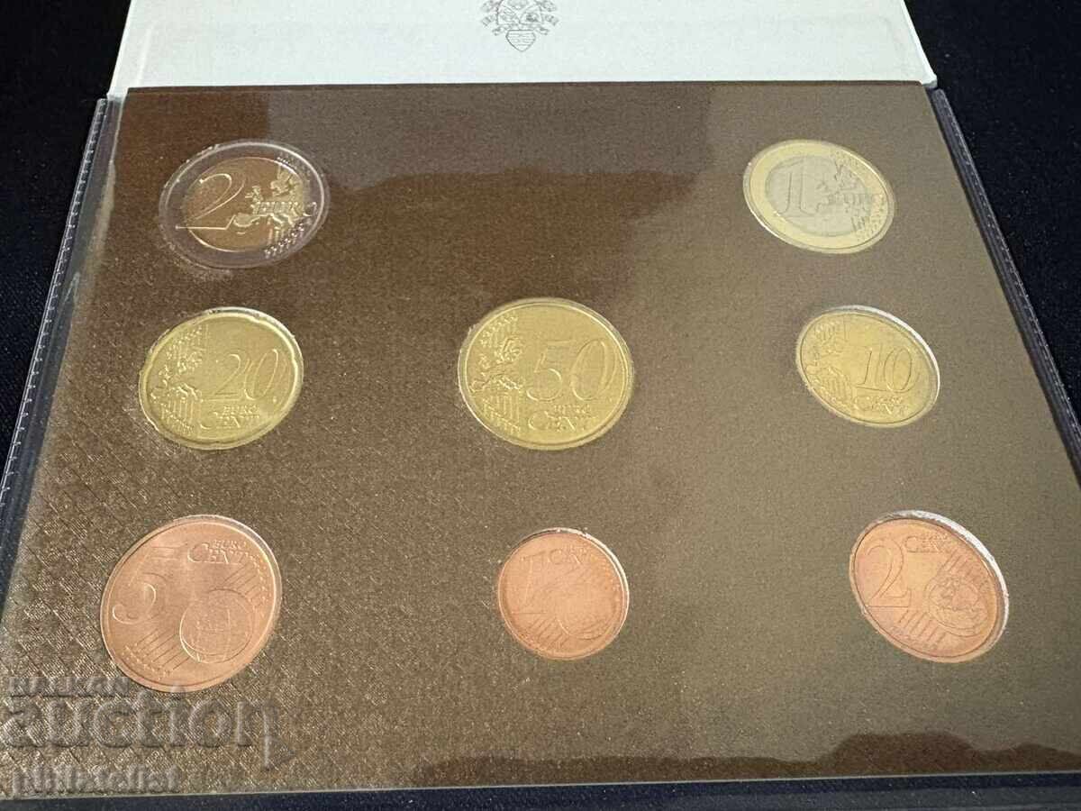 Livrarea Vatican 2011 - set complet de la 1 cent la 2 euro BU
