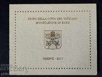 Vatican 2017 - Complete set from 1 cent to 2 euro BU