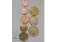 Lot of Slovenia Euro Coins 2007