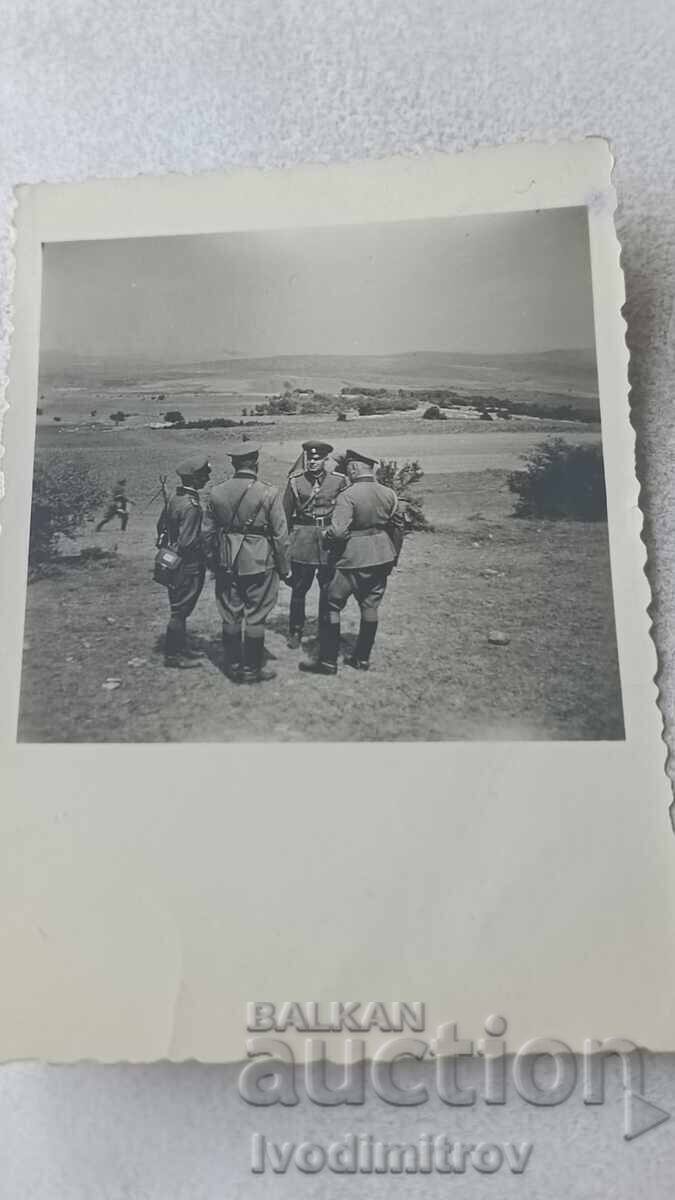 Photograph Bankya Officers at Command Gathering 1943
