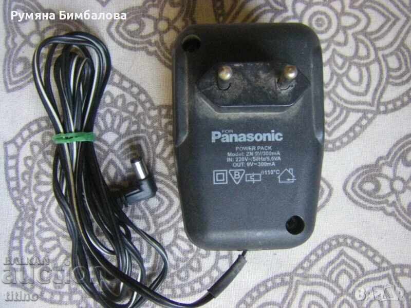 Работещ адаптор Panasonic - АС 220V/AC 9V, 300mA с жак 5.5мм Работещ адаптор Panasonic - АС 220V/AC 9V, 300mA с жак 5.5мм