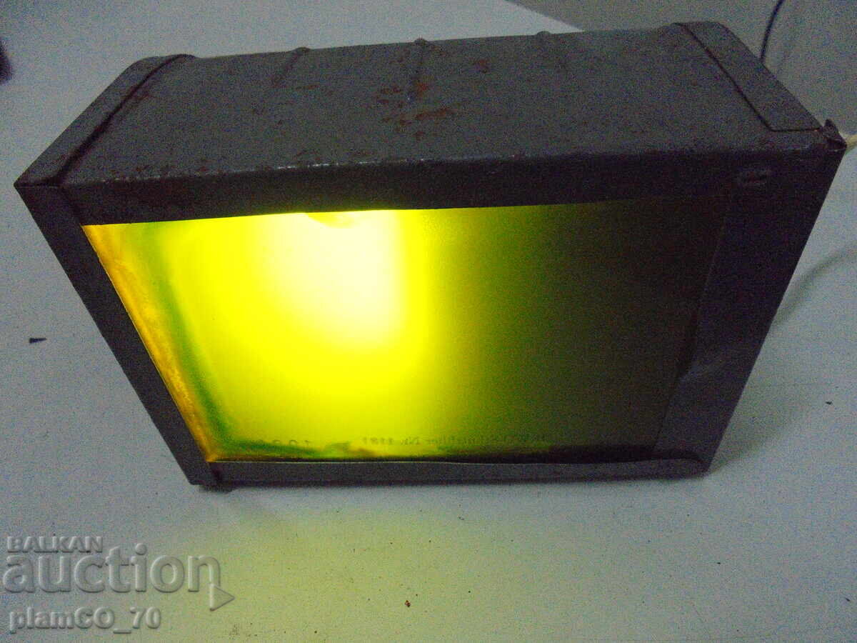 №*8100 Lampă foto veche rusească cu filtru pentru cameră obscură - 5 №*8100 Lampă foto veche rusească cu filtru pentru cameră obscură - 5