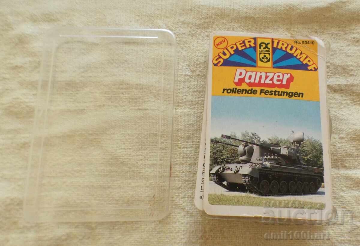 Set 32 cărți Tancuri