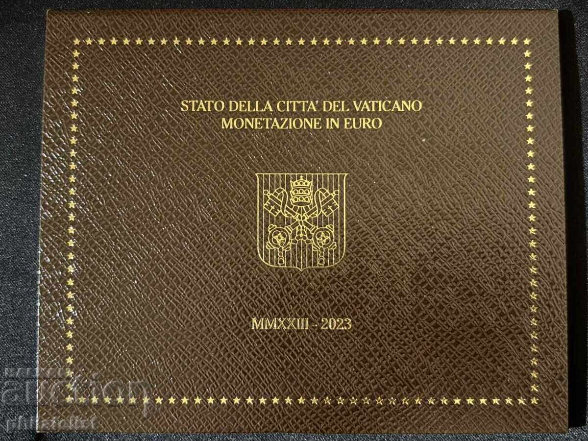 Vatican City 2023 - Complete set from 1 cent to 2 euro BU with price 120.00 BGN | € 61.36