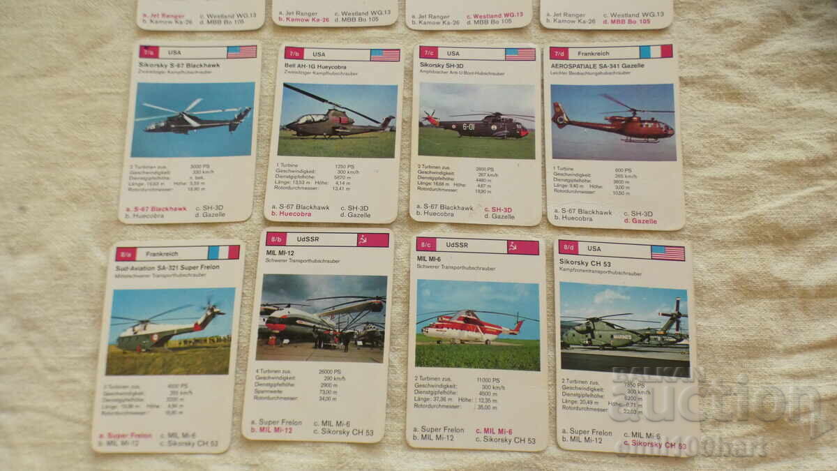 Set 32 cărți Avioane și Elicoptere - 6