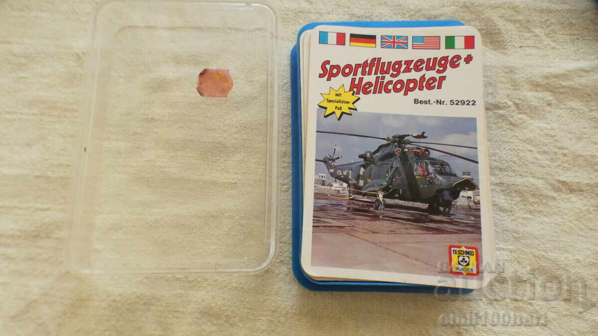 Set 32 cărți Avioane și Elicoptere