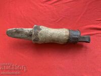 Old anvil for sharpening scythes