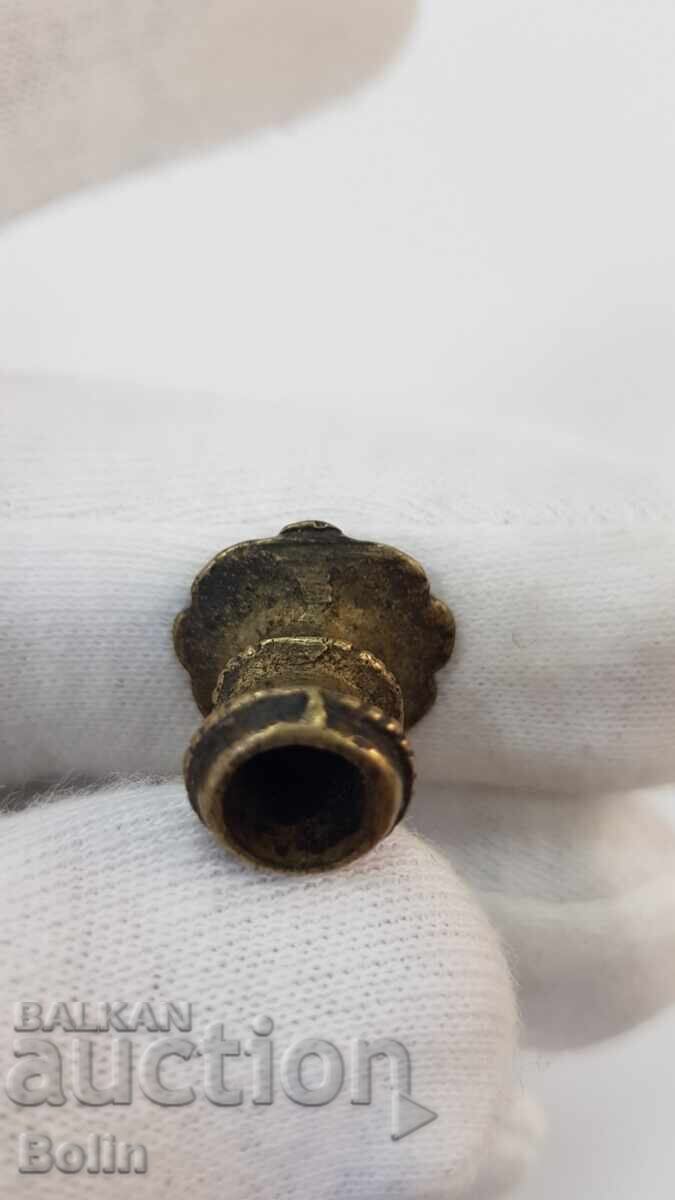 Delivery of Rare Revival Bronze Pipe 19th Century