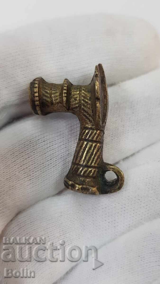 Rare Revival Bronze Pipe 19th Century - 6